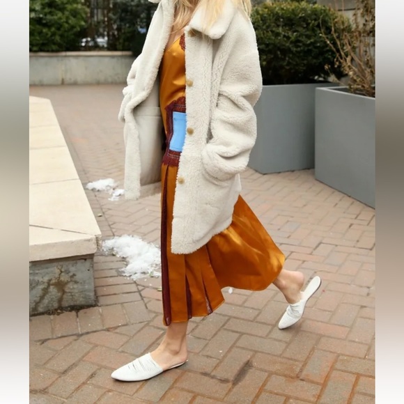 NEW Tory Burch Sienna Pointy Toe Mule in White - Picture 12 of 16